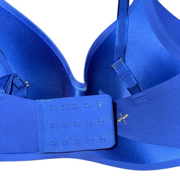 Knix WingWoman Countour Wireless Supportive Bra Cobalt 7 (36DD, 38DD, 36E/DDD) - Picture 8 of 10